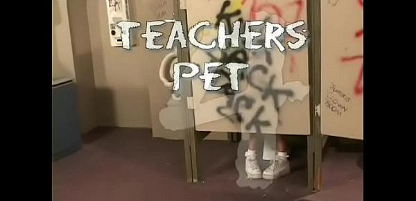 Cute schoolgirl gets her tight cum-hole fucked hard by teacher